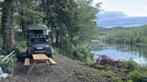 Wild Camping am Fluss